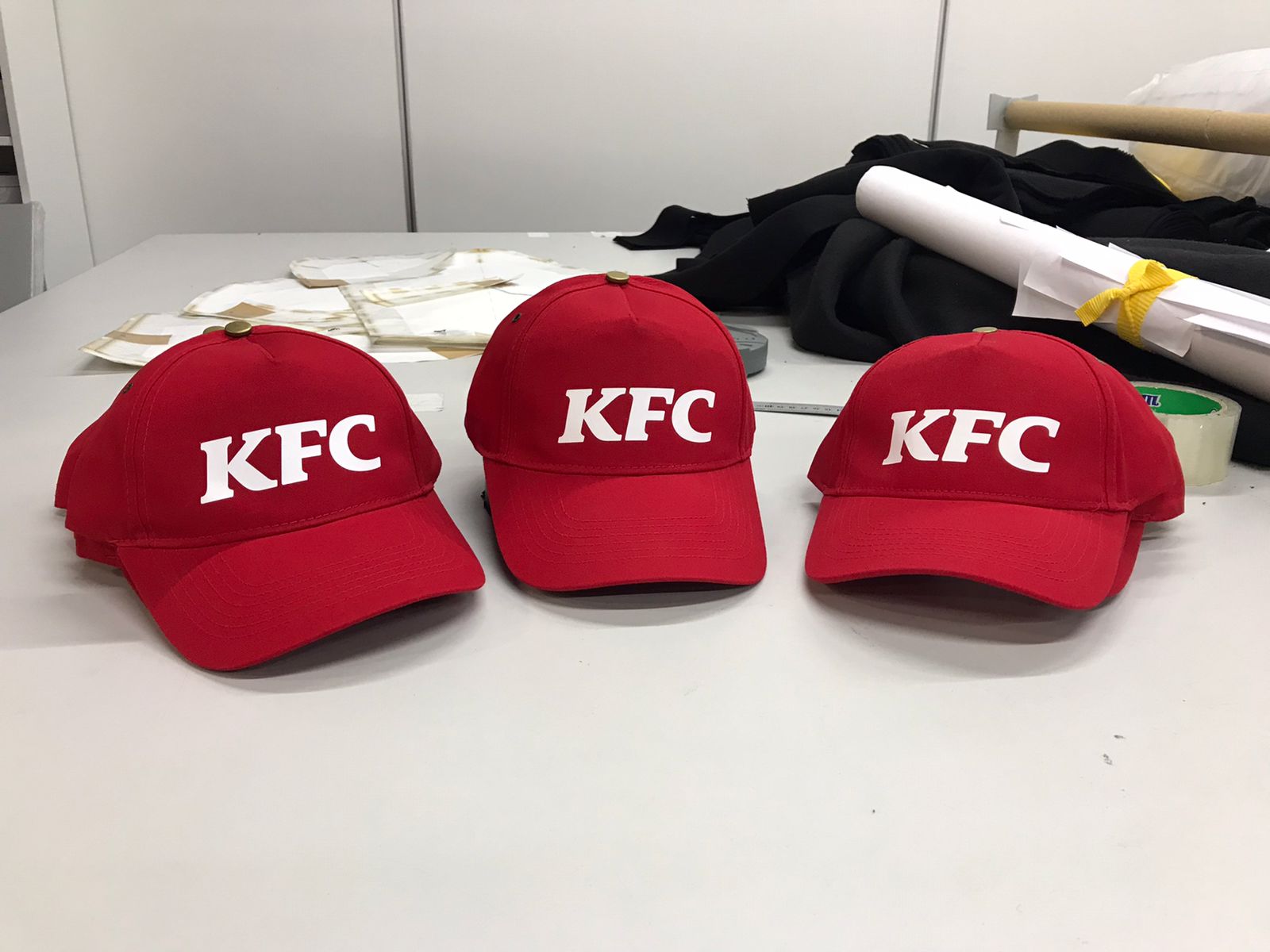 Мерч для KFC от компании 4MERCH